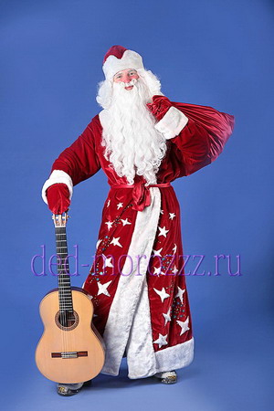 Дед Мороз с гитарой