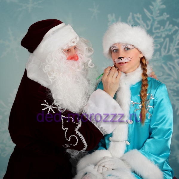 фотографии Деда Мороза и Снегурочки