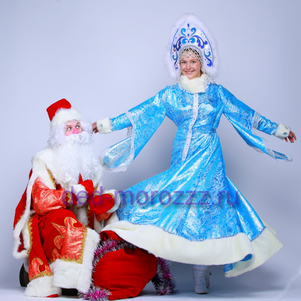 фотографии Деда Мороза и Снегурочки