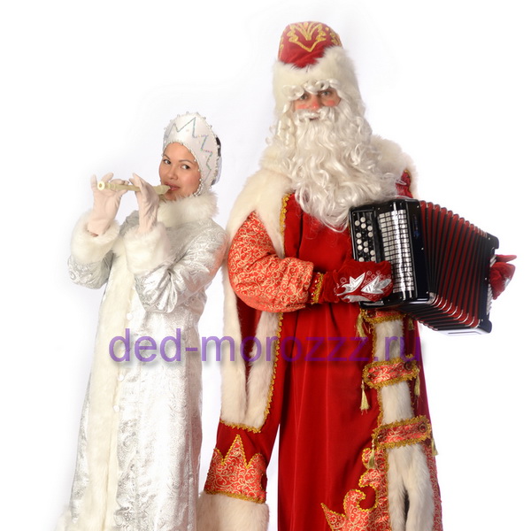 фотографии Деда Мороза и Снегурочки