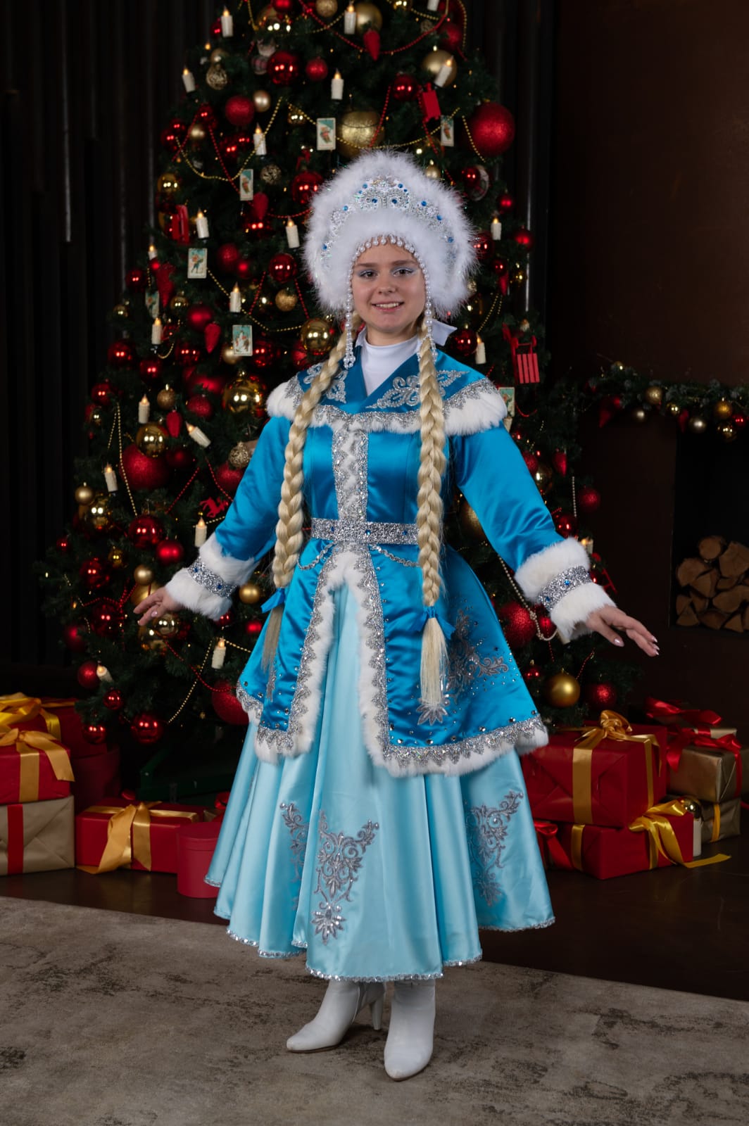 фотографии Деда Мороза и Снегурочки