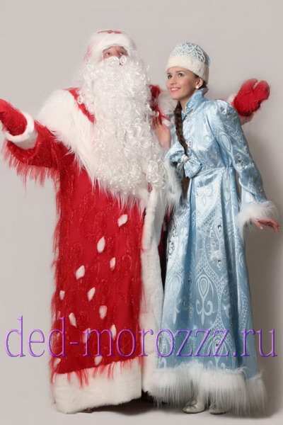 фотографии Деда Мороза и Снегурочки