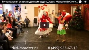 Новогодняя музыкальная сказка с Дедом Морозом и Снегурочкой