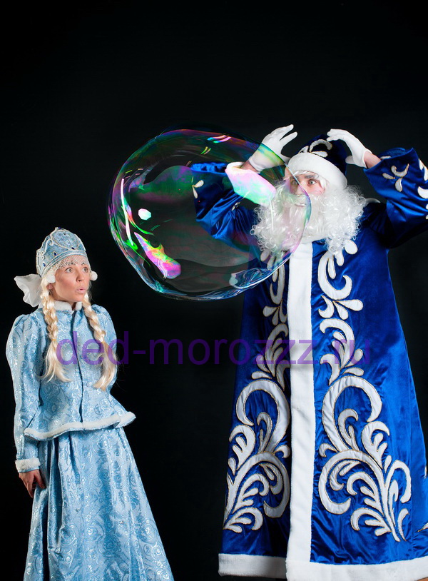 Дед Мороз на Преображенскую площадь