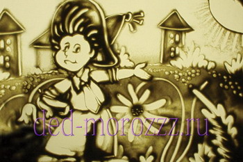 Песочная новогодняя сказка