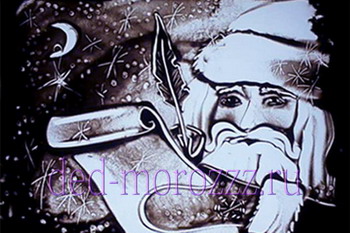 Песочная новогодняя сказка