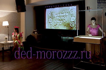 Песочная новогодняя сказка