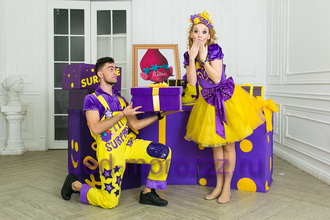 Фабрика сюрпризов Деда Мороза с животными