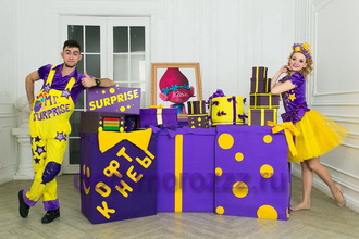 Фабрика сюрпризов Деда Мороза с животными