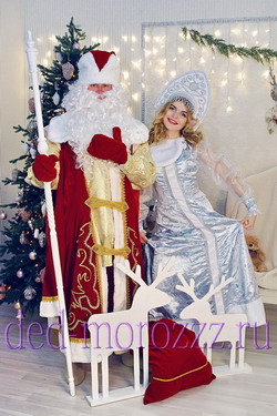 фотографии Деда Мороза и Снегурочки