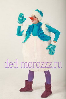 Дед Мороз, Снегурочка и Снеговик