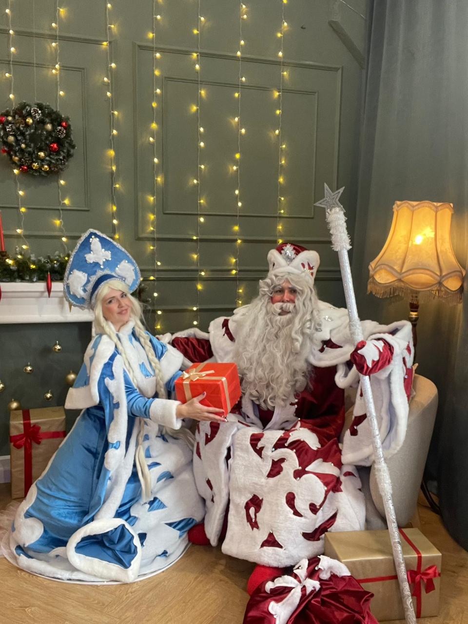 VIP Дед Мороз и Снегурочка: Альяна и Егор